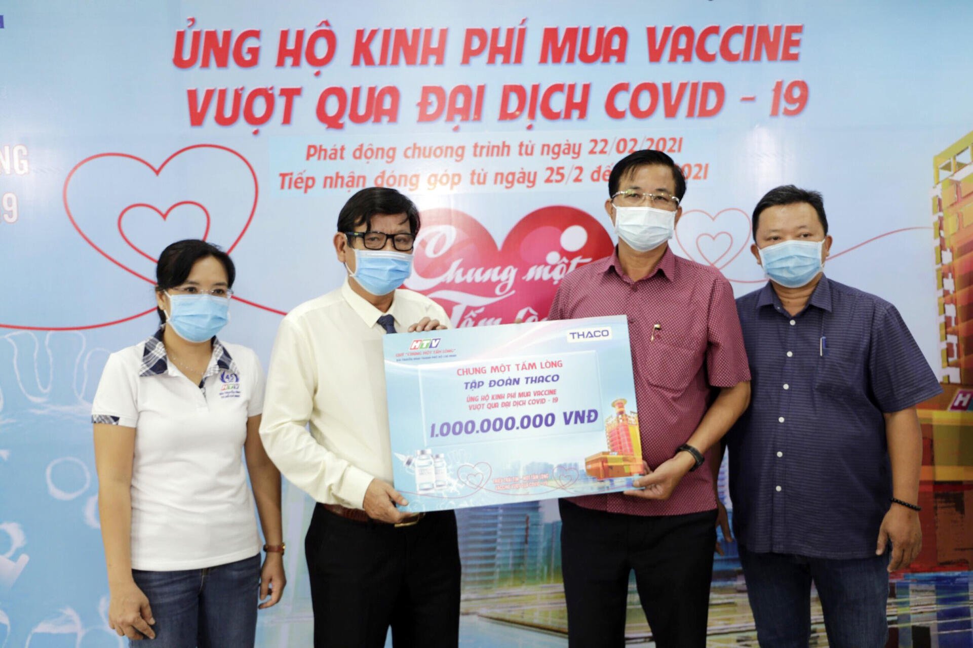 THACO donated 1 billion dong for “One heart” fund