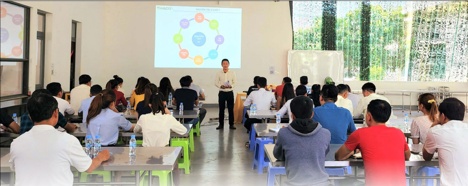 THACO AGRI organizes training course for internal lecturers and employees in Laos, Cambodia