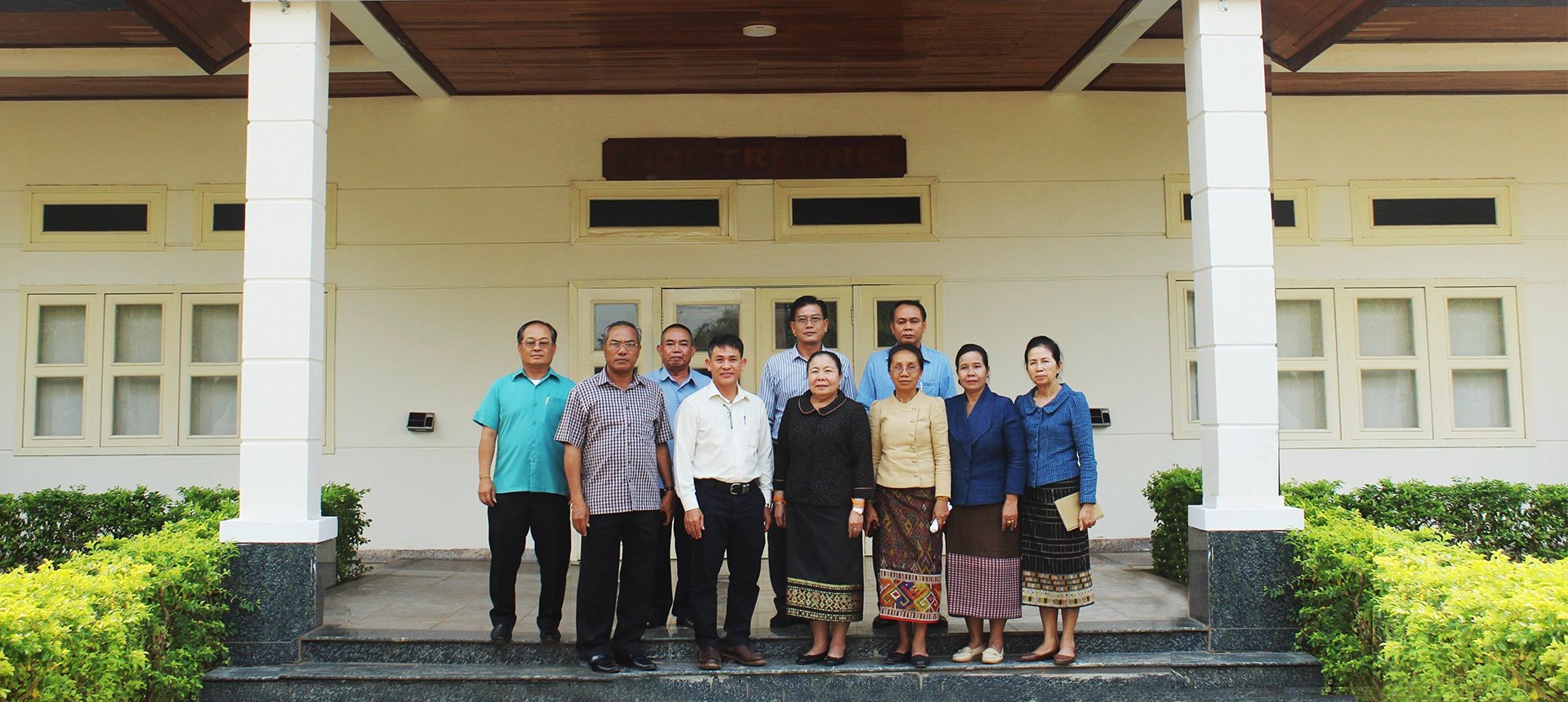 Central Committee of the Lao People's Revolutionary Party leaders visit THACO AGRI Laos