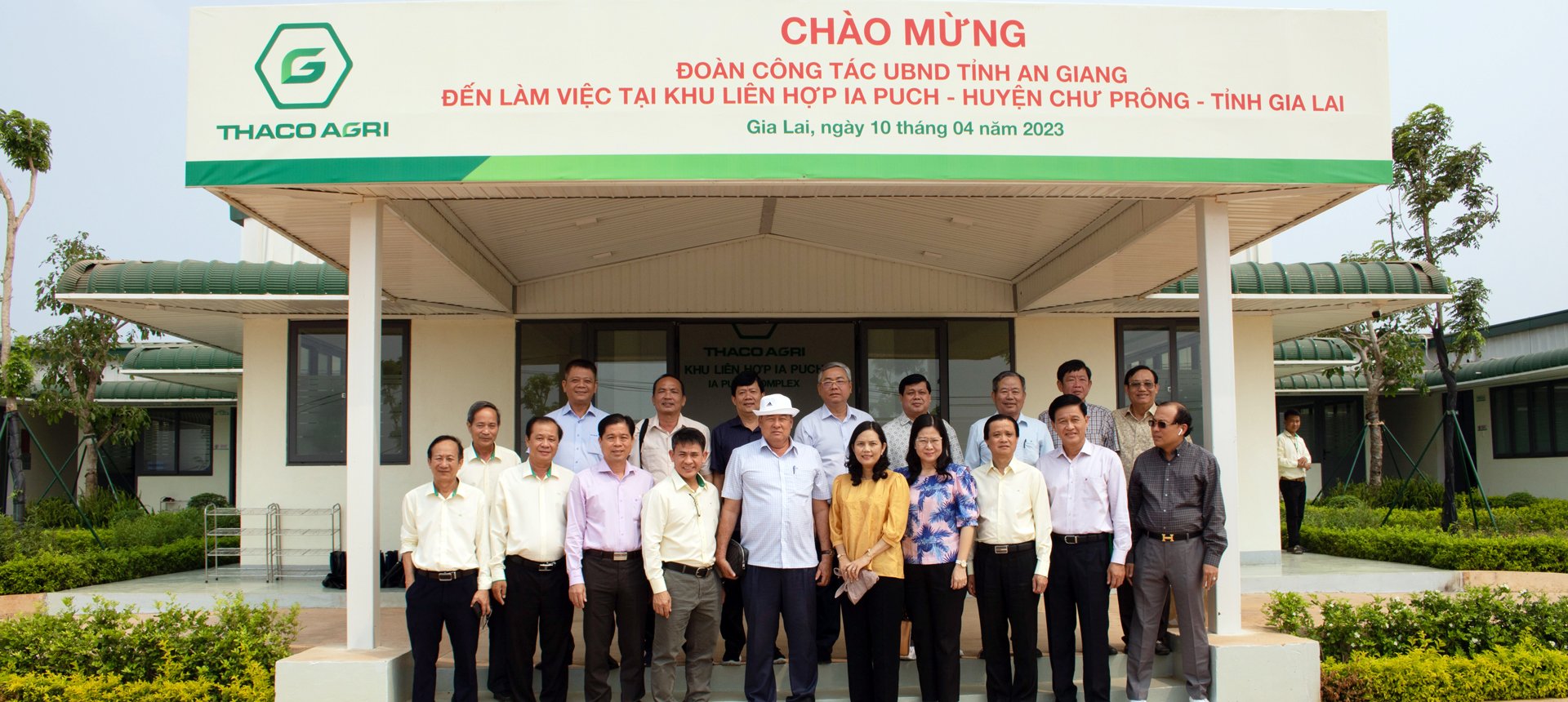 An Giang Province Authorities Thaco Agri's Complexes