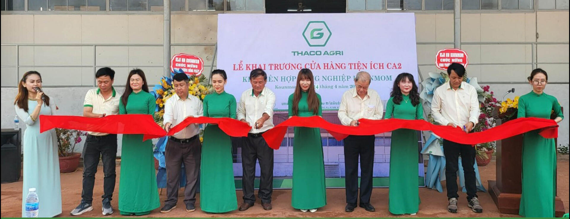 THACO AGRI OPENS 2ND CONVENIENCE STORE AT KOUN MOM COMPLEX