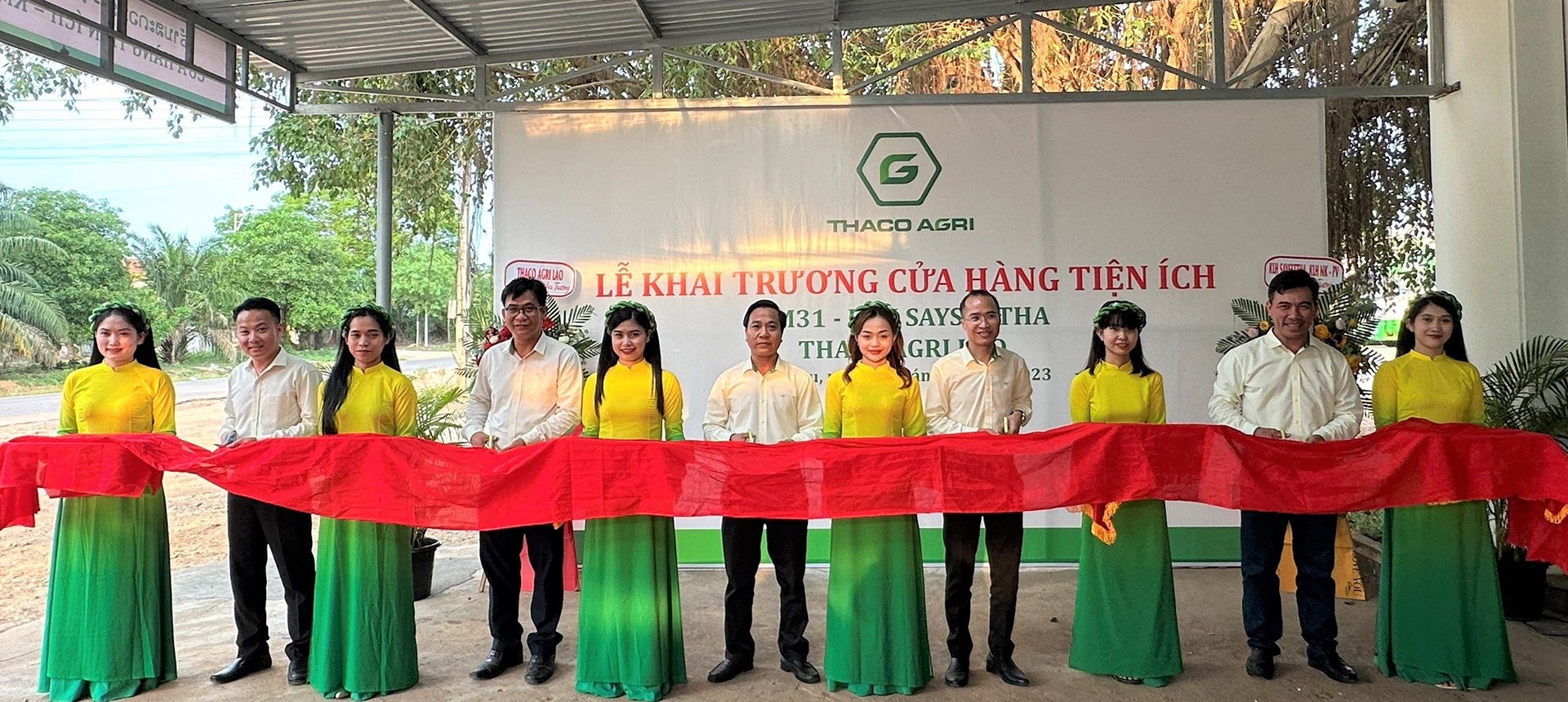 THACO AGRI opens first convenience store at Saysettha Complex (Laos)