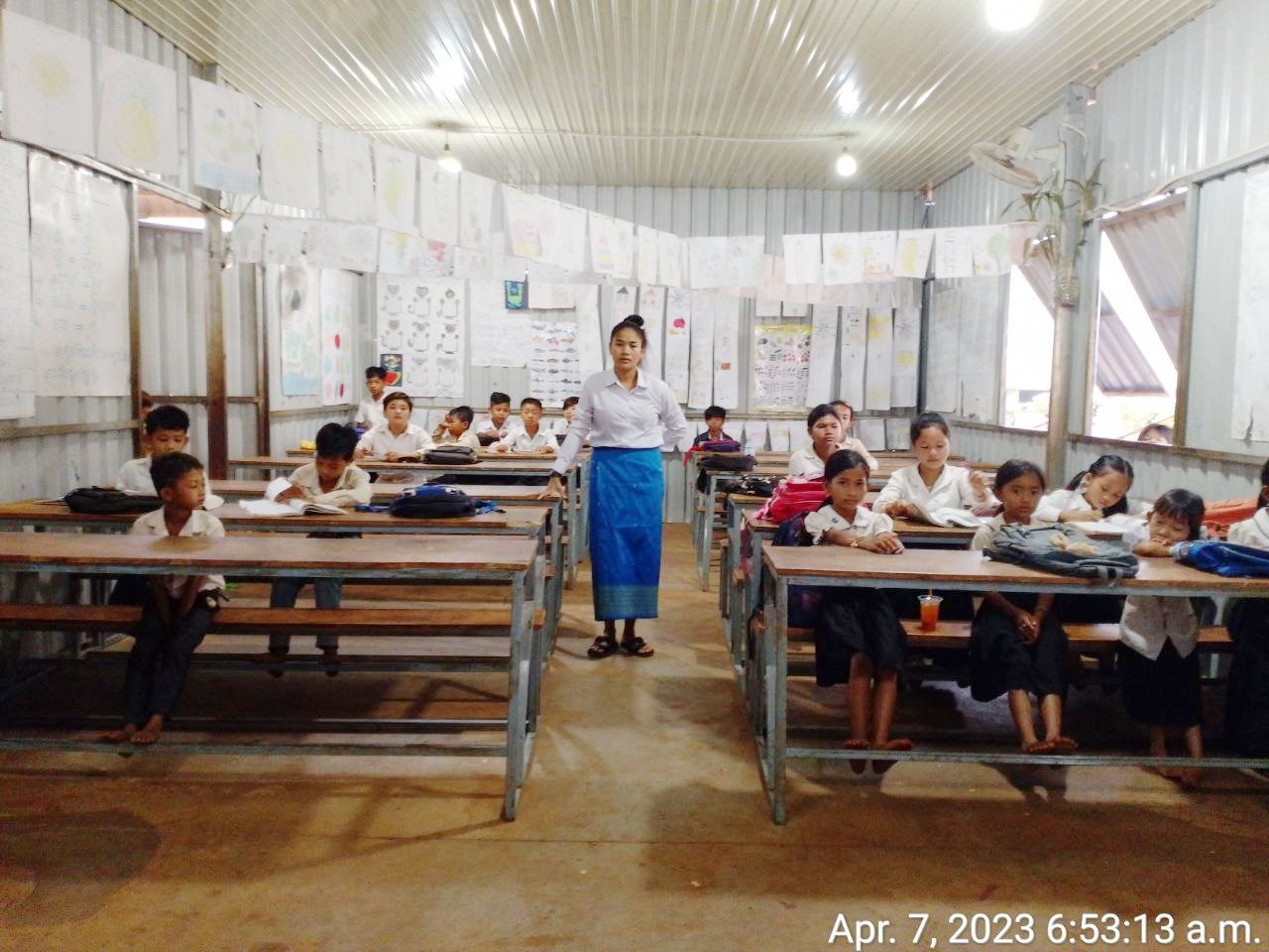 Thaco Agri chăm lo hỗ trợ giáo dục cho con em người lao động ở các KLH nông nghiệp tại Campuchia