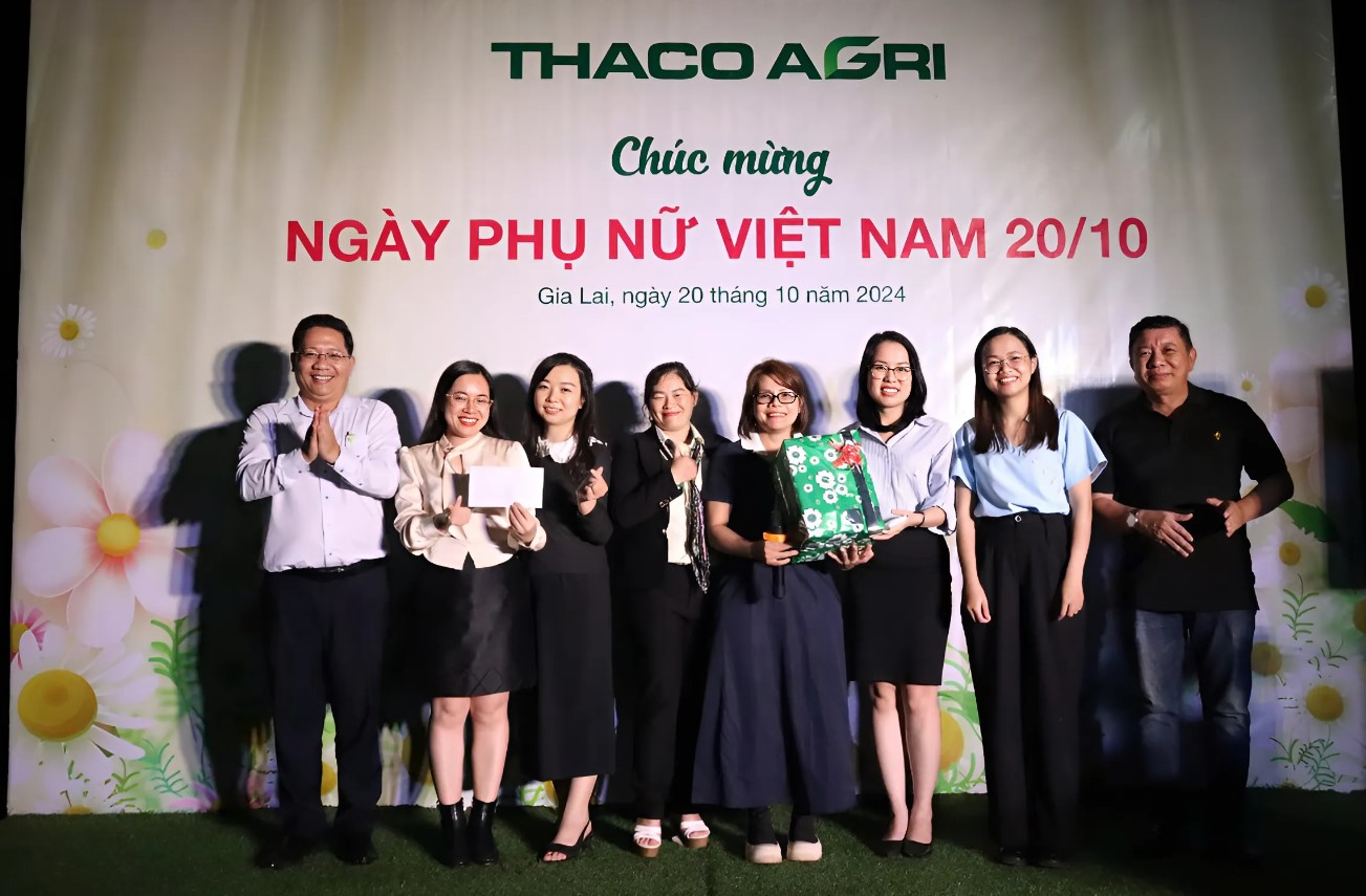 Gần 1.600 nữ CB.CNV THACO AGRI hào hứng tham gia các hoạt động nhân ngày 20/10