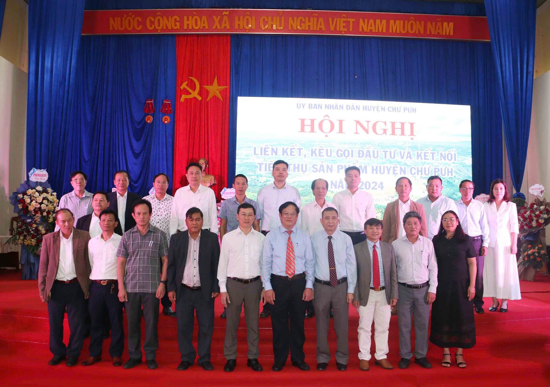 THACO AGRI tham dự Hội nghị Liên kết, kêu gọi đầu tư và kết nối tiêu thụ sản phẩm huyện Chư Pưh năm 2024