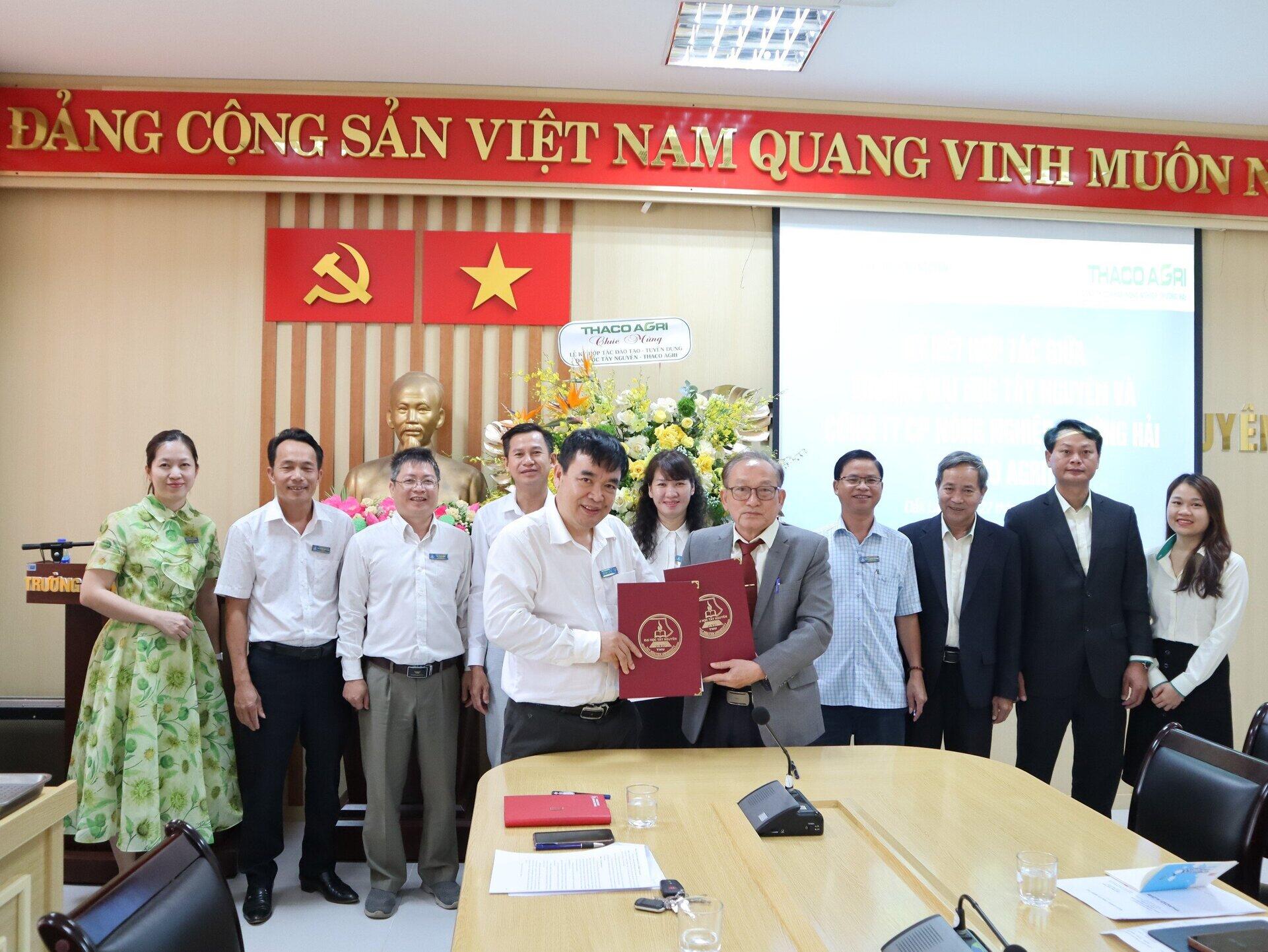 THACO AGRI and Tay Nguyen University forge HR training partnership