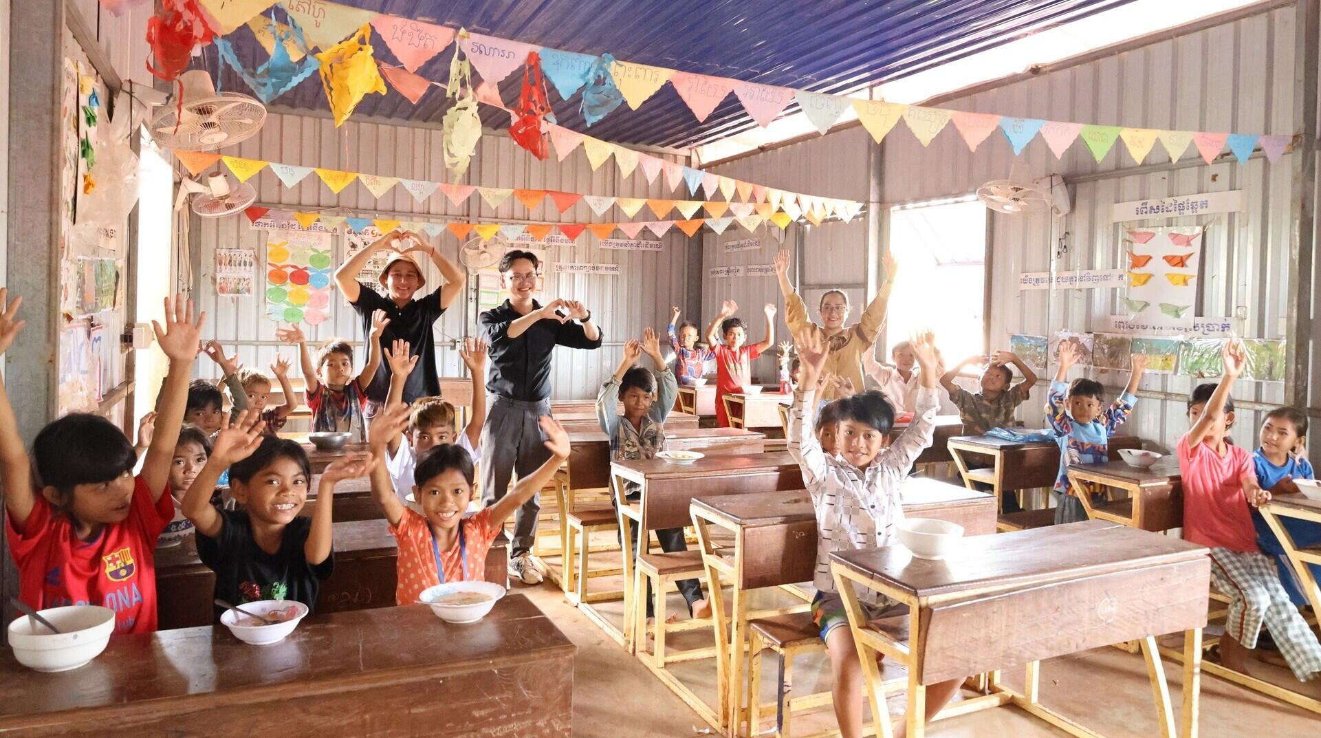 Sunday Love for Cambodian workers' children