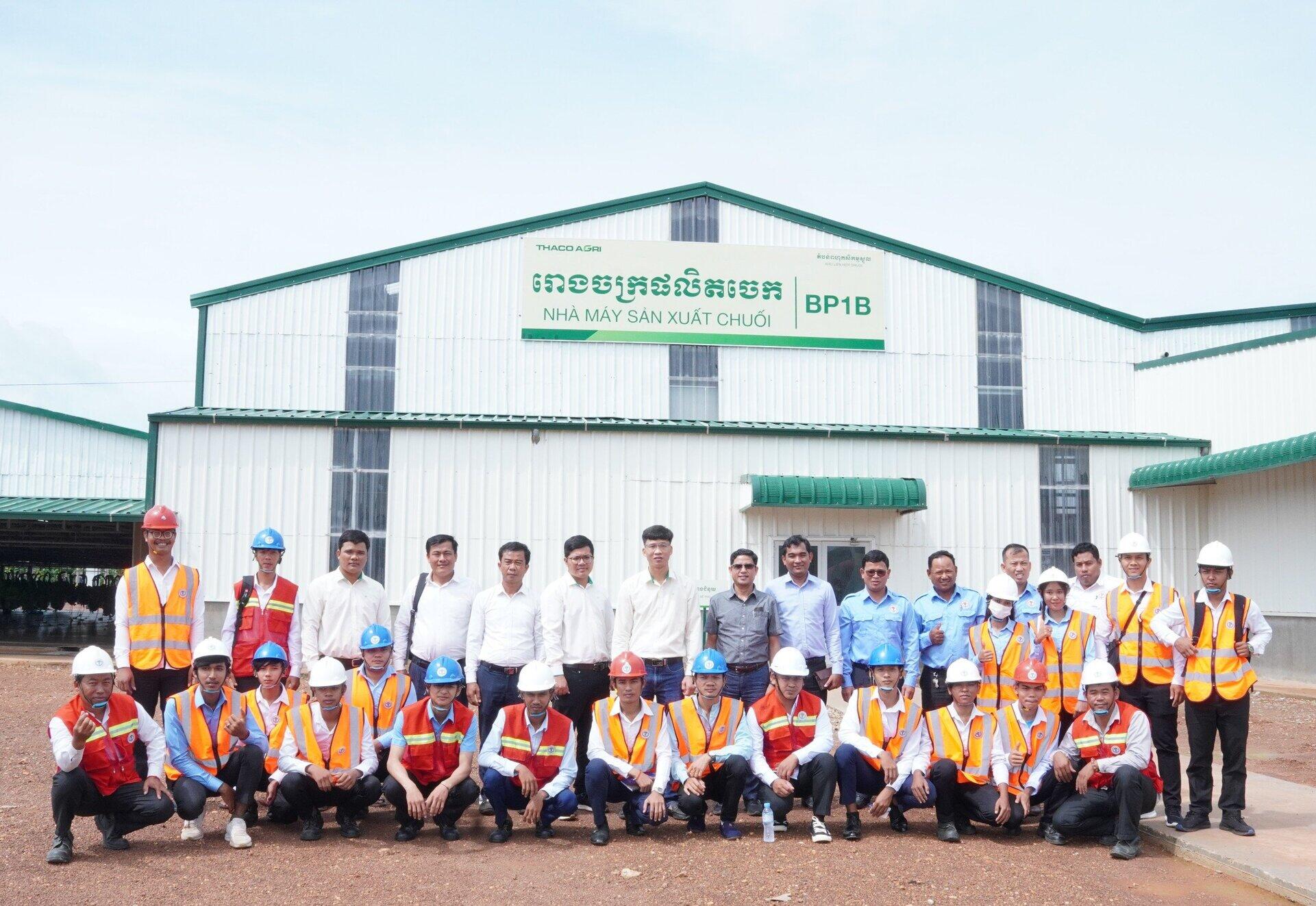 Đoàn công tác Sở Lao động & Dạy nghề tỉnh Tbong Khmum thăm KLH Snuol