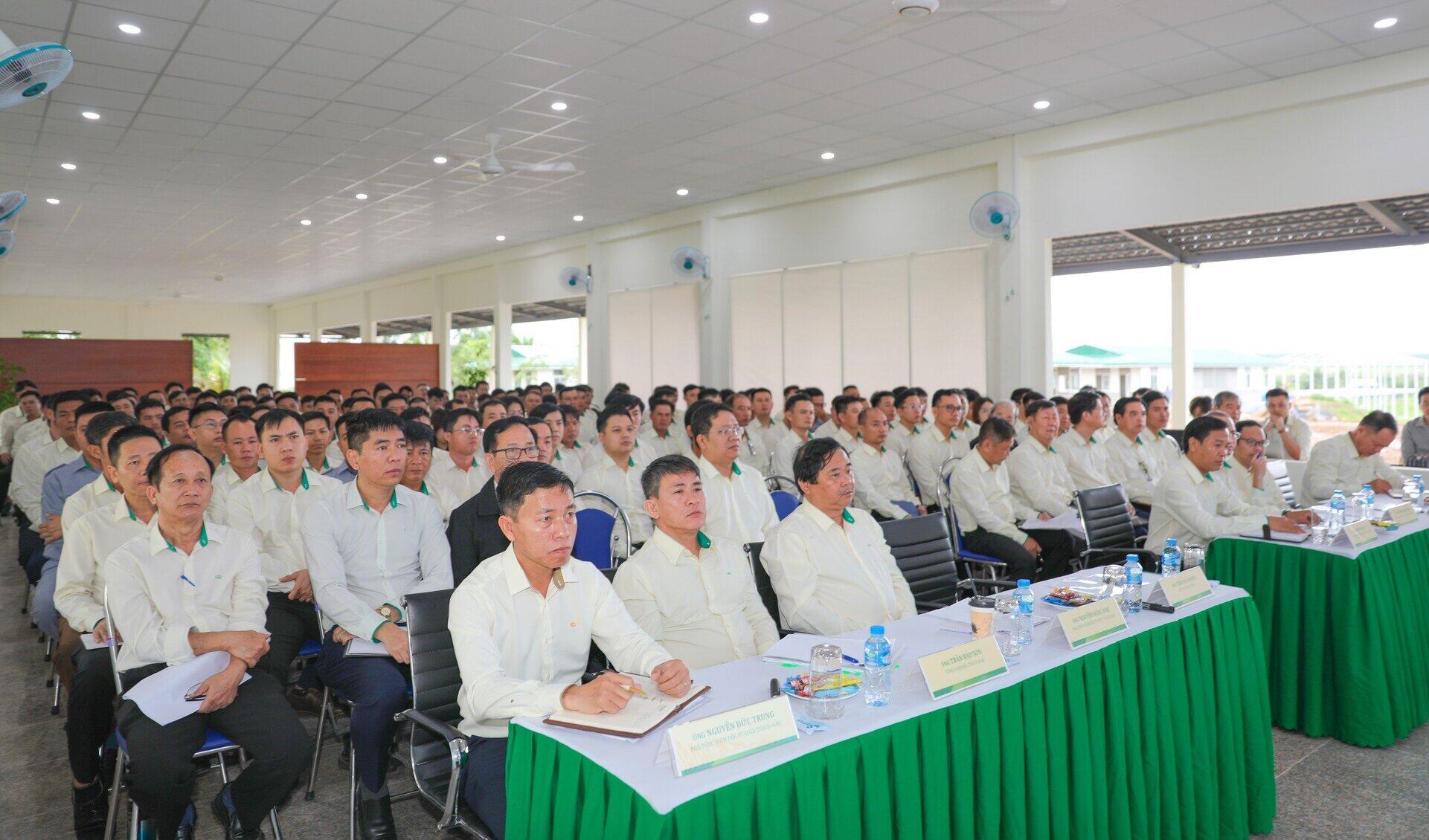 Triển khai kế hoạch hoạt động và quản trị 6 tháng cuối năm 2024 tại Khu liên hợp Cao Nguyên và HAGL AGRICO Lào