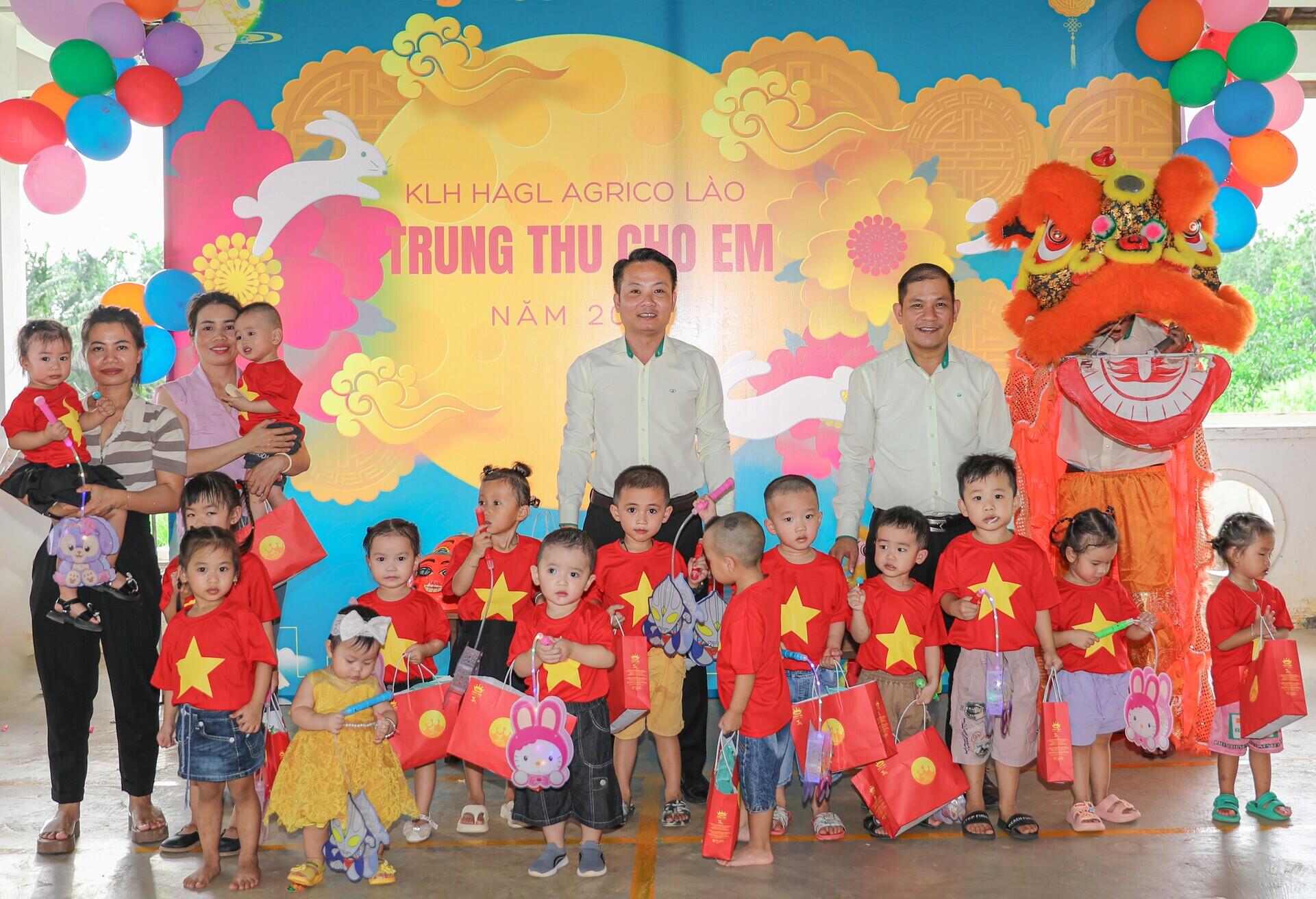 KLH HAGL AGRICO Lào tổ chức chương trình “Trung thu cho em”