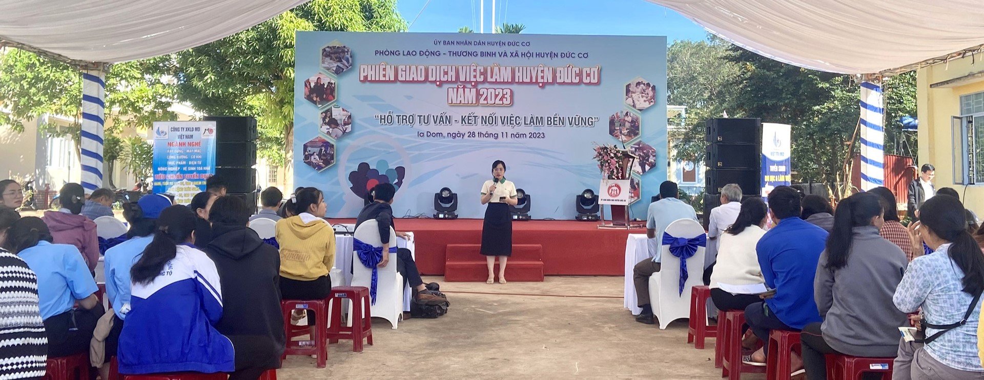 THACO AGRI joins job fairs in Gia Lai and Kon Tum provinces