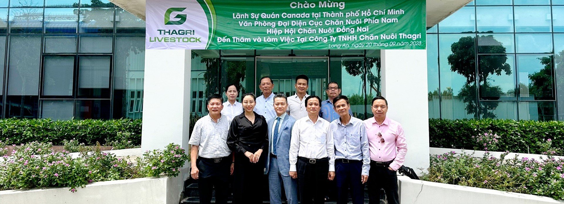 Consulate General of Canada in Ho Chi Minh City delegates visit THAGRI LIVESTOCK