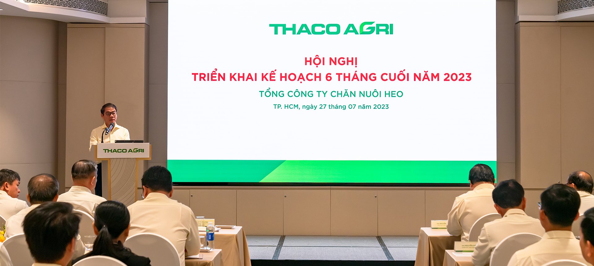 THACO AGRI holds business plan conference for second half of 2023
