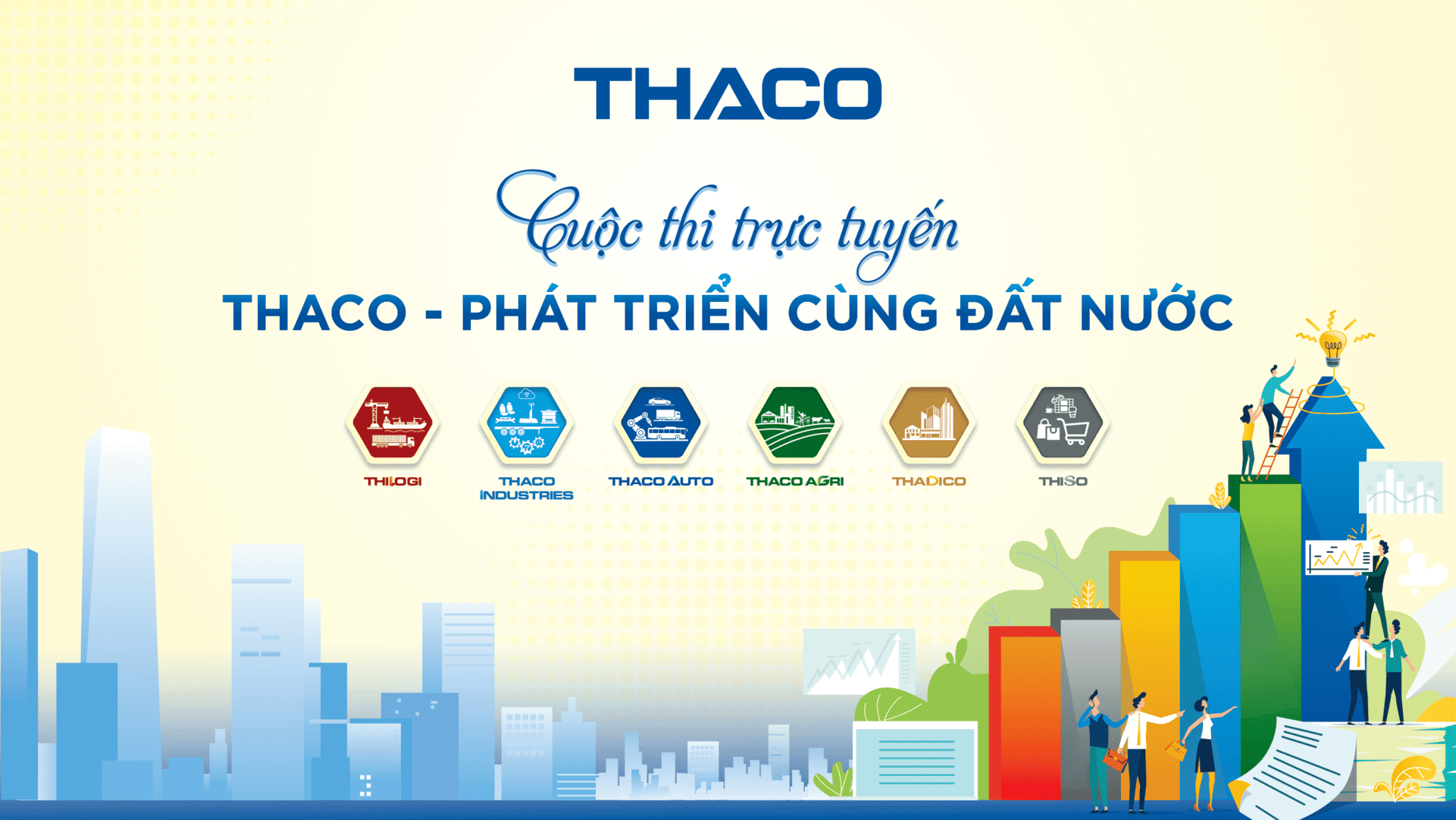 Nearly 370 THACO AGRI staff joined THACO - Developing Sustainably with Vietnam online quiz