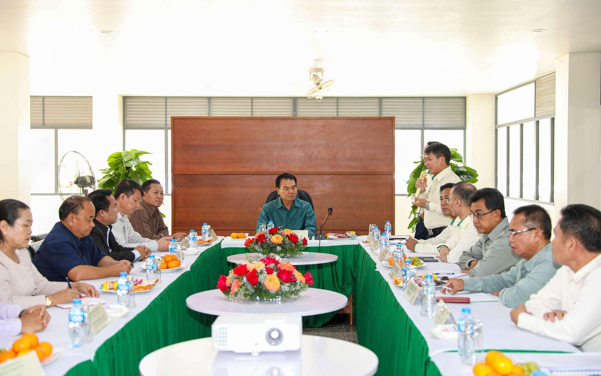 THACO AGRI to promote agricultural investment, contributing to Laos' economy