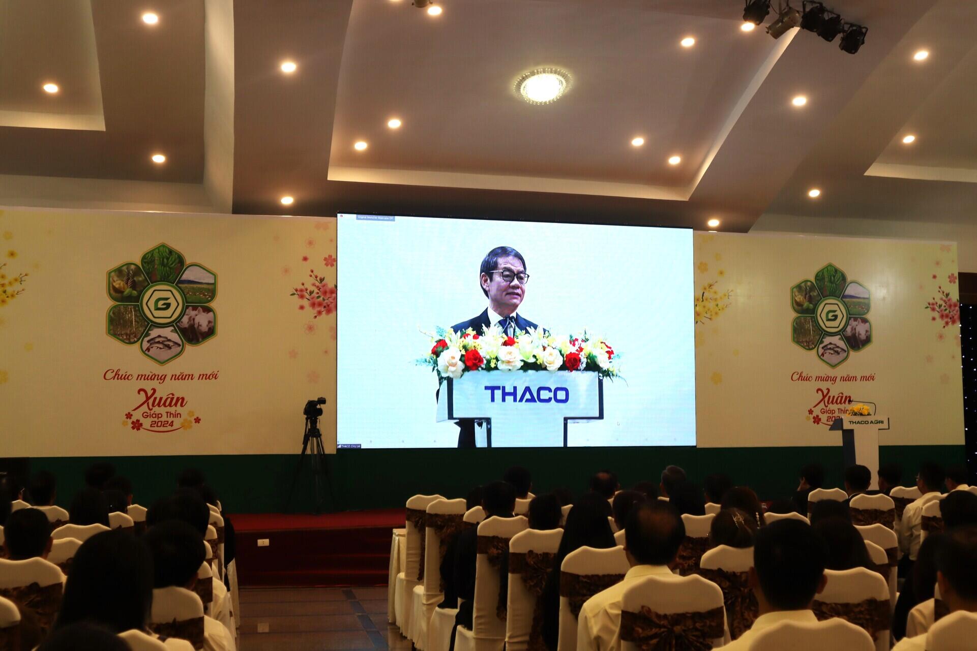 THACO AGRI tổ chức Lễ Khai niên Giáp Thìn 2024 quyết tâm, nỗ lực hoàn thành mục tiêu