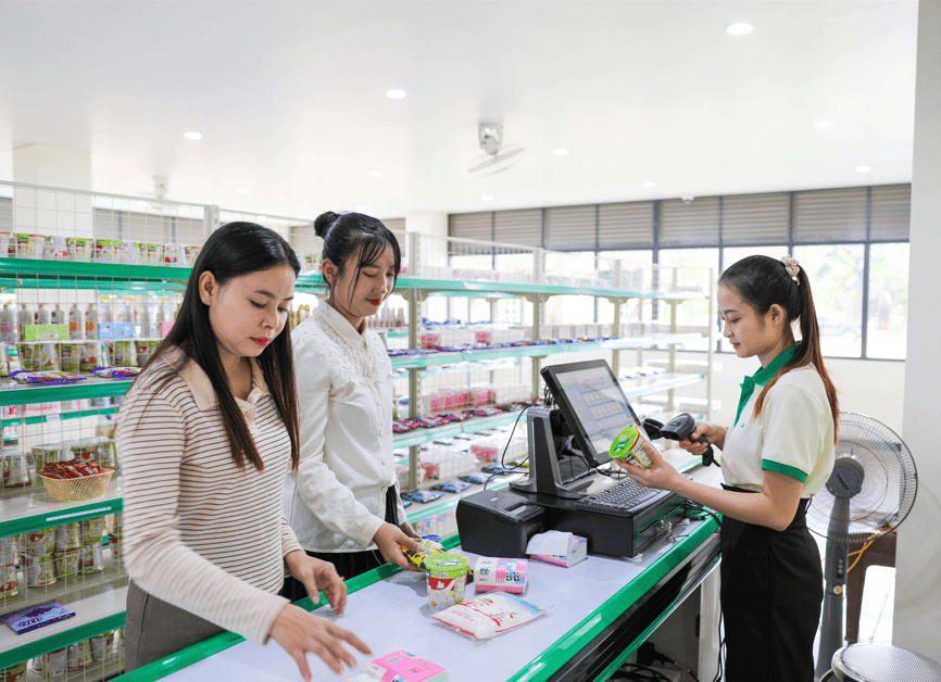 KLH HAGL AGRICO Lào đưa vào hoạt động Cửa hàng tiện ích
