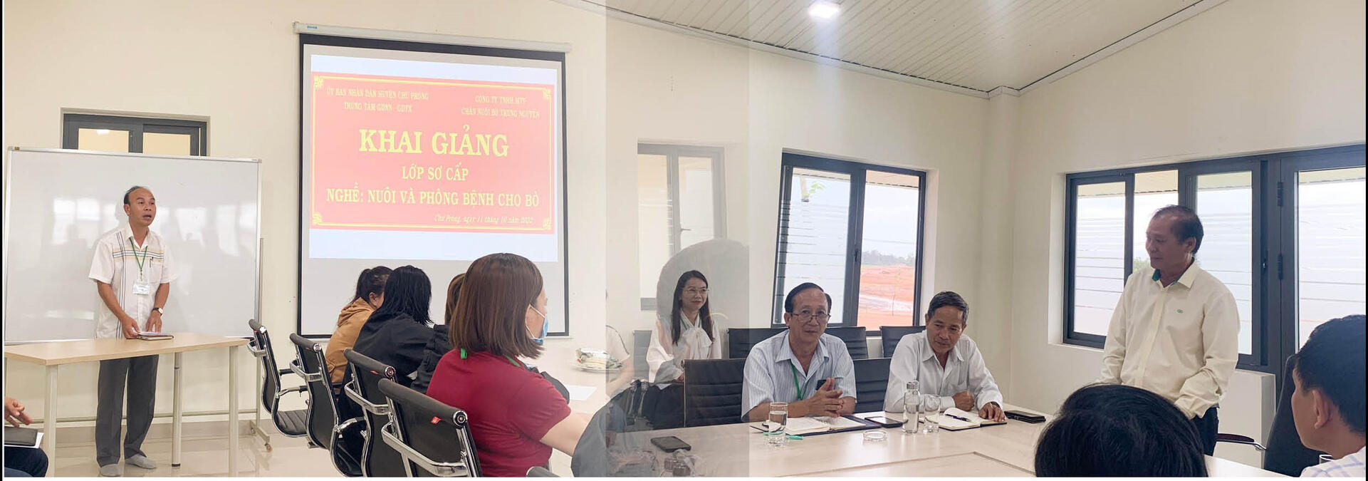 THACO AGRI ĐÀO TẠO KỸ THUẬT CHĂN NUÔI BÒ CHO CÔNG NHÂN TẠI IA PUCH (GIA LAI)